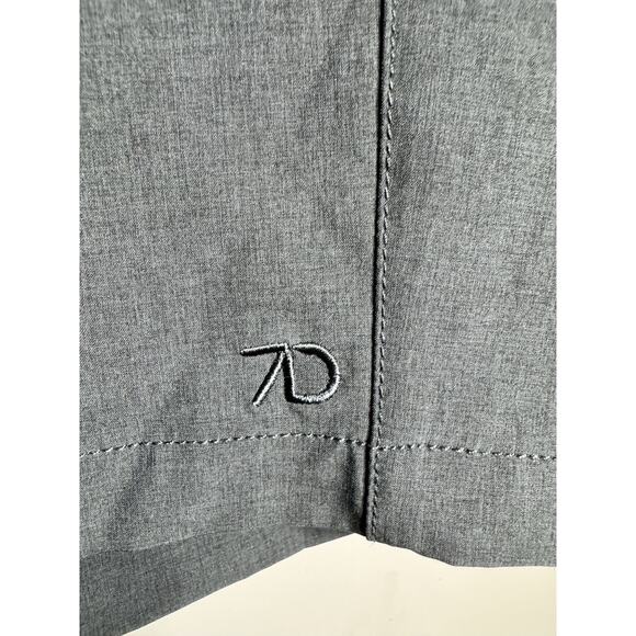 7 Diamonds Shorts Mens 29 Gray Momentum Performance Short Golfing Athleisure - Picture 2 of 7